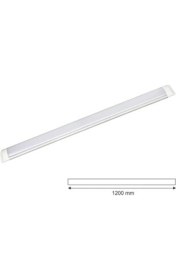 Resim ŞANLED 120 cm 40 Watt Yatay LED Bant Armatür-Trafolu Beyaz Işık-40 Adettir 