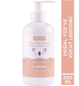 Resim Babyton Bebek Ve Çocuklar İçin Doğal Yüz Ve Vücut Losyonu 250 Ml 
