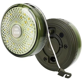 Resim Solar Şarjlı 10 Metre Led Kamp Lambası Işıldak Fener Dekor Yıl Başı Süsü Perde Peri Şerit Kamp Yeşil 