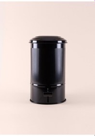 Resim The Mia Stripe Mutfak Ve Banyo Çöp Kovası Siyah 5 Lt Siyah 