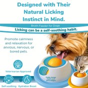 Resim Doğal Yalama İnstinktı Tasarımlı Etkileşimli Kedi Yalama Matı - Yavaş Besleyici, Diş Temizleme ve Kendini Sakinleştirici Oyuncak için Kediler ve Köpekler, Veteriner Onaylı, 1 Adet, Köpek Rahatlatıcı Mat | Sakinleştirici Evcil Hayvan Aksesuarı | Dayanıklı Plastik Oyuncak 