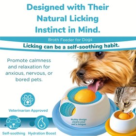 Resim Doğal Yalama İnstinktı Tasarımlı Etkileşimli Kedi Yalama Matı - Yavaş Besleyici, Diş Temizleme ve Kendini Sakinleştirici Oyuncak için Kediler ve Köpekler, Veteriner Onaylı, 1 Adet, Köpek Rahatlatıcı Mat | Sakinleştirici Evcil Hayvan Aksesuarı | Dayanıklı Plastik Oyuncak 