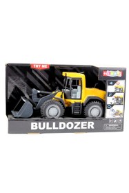 Resim Tıfıl Toys 1:12 Sürtmeli Sesli Işıklı Oyuncak Buldozer 