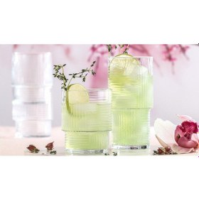 Resim Lav Helen Su Bardak - 12 Parça Su Meşrubat Bardağı Seti Takımı 2 Boy Yeni Seri 