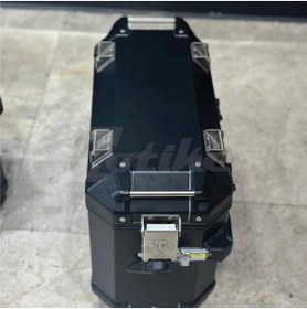 Resim Motiker Triumph Sağ ve Sol Yan Çanta Mat Siyah Kaplama 