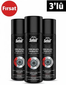 Resim Selsil Fren Balata Temizleme Spreyi 500 ml 3'LÜ SET 