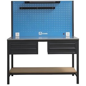 Resim Endüstriyel 4 Çekmeceli Çalışma Tezgahı 150x180x70cm 