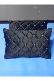 Resim Genel Markalar Mini Cooper F55 2015 ve Sonrası - 5 Kapı boyun Yastığı TAY TÜYÜ MAVİ DİKİŞ 2AD. 