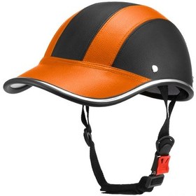 Resim Hombey 2-1 Fonksiyonlu Abs+pu Outdoor Spor Kaskı - Bisiklet, Motosiklet, Kaykay İçin Turuncu 59-62cm 