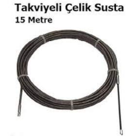 Resim 15 M Çelik Kılavuz 15 M Çelik Halat Takviyeli Susta 