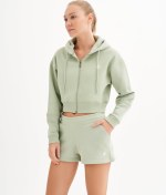 Resim Qlu Infinity Collection Women's Crop Cardigan 