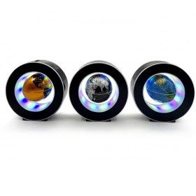 Resim Genel Markalar Manyetik Siyah Model Yuvarlak Ledli Dünya Küre 