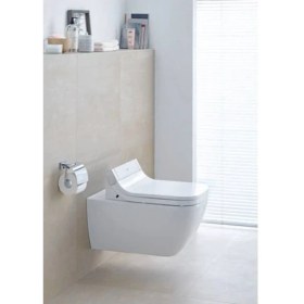 Resim Duravit - Happy D.2 Asma Klozet + Sensowash Akıllı Klozet Kapağı Outlet - 25505900A1- 