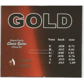 Resim Genel Markalar Gold Profesyonel Klasik Gitar Teli Takım 