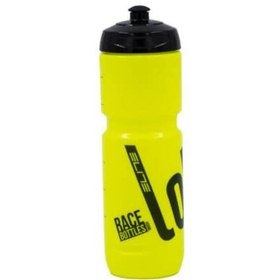 Resim motosergen Elite Süper Loli Bisiklet Matarası Neon Sarı - Suluk 800 Ml + Bisiklet Matarası Kafesi 
