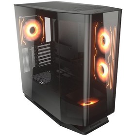 Resim Cougar Fv270 Cgr-58m6b-rgb 4x120mm Argb E-atx Siyah Gaming Akak0cou0025 
