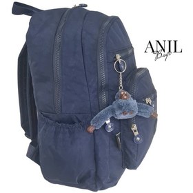 Resim Krinkıl Lacivert Kumaş Suya Dayanıklı Klinkır Sırt Çantası/laptop Lacivert 