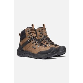 Resim Keen Revel 4 Mid Polar M-Dark Earth/caramel - Su Geçirmez Erkek Kar Botu - Açık Kahverengi 