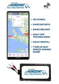 Resim 4g Horizont Araç Takip Sistemleri Ve Multitracker Gps Takip Cihaz 