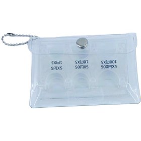 Resim Suntek Taşınabilir Para Tutucu Değiştirici Bozuk Kutusu, Şeffaf 