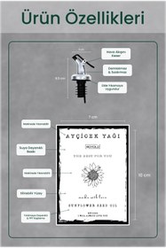 Resim BÜYÜLÜ HOME Yağdanlık Tıpa ve Yağdanlık Etiketi 2 adet damlatmaz tıpa 2 suya dayanıklı etiket 