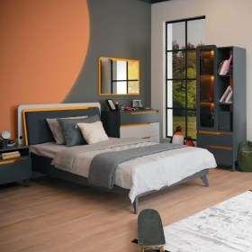 Resim Meltem Kids Verona Genç Odası Tek Kişilik Karyola 100X200 cm 
