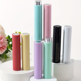 Resim 10ml Seyahat Parfüm Atomizeri Doldurulabilir, Mini Kolonya Sprey Şişesi Boş, Küçük Tıraş Sonrası Taşınabilir Püskürtücü Sıvı Dağıtıcı için 