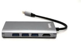 Resim BEEK BA-DCK-UC08 TYPE-C TO HDMI DOCK STATİON 