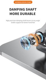 Resim Daytona ZR-104 360 Derece Dönen Tabanlı Katlanabilir Taşınabilir Laptop Standı 