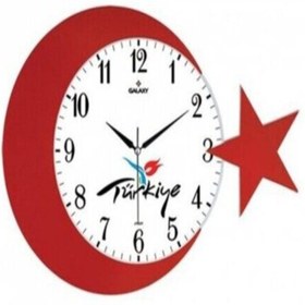 Resim Galaxy 134 AYYILDIZ ATATURK DUVAR SAATİ 