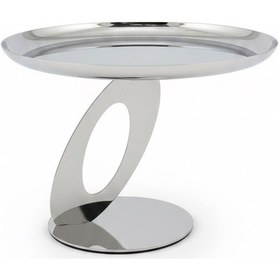 Resim Queen Sılver Tekli Sunum Tabağı 26 Cm Gümüş 