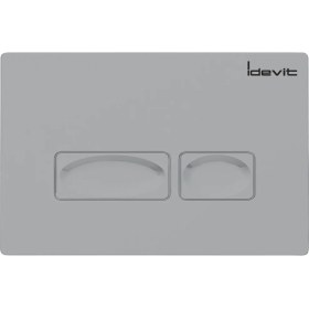 Resim İdevit Gömme Rezervuar Kumanda Paneli Mat Krom 53-01-04-031 