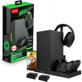 Resim Konsol Plus Xbox Series x Uyumlu Soğutucu Dikey 5 In 1 Stand 