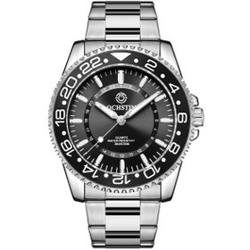 Resim Sones Skmeı 1801 Erkek Günlük Takvim Kuvars Saat Gümüş Beyaz Kahverengi 