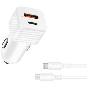 Resim Genel Markalar 20w Qualcomm 3.0 Usb-c Lightning Araç Şarj Seti C-21 