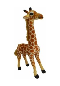 Resim Sevimli Uyku Arkadaşım Peluş Zürafa 43 Cm Kahverengi 