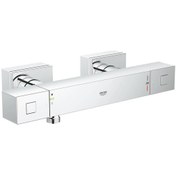 Resim Grohe Grohtherm Cube Termostatik Duş Bataryası 34488000 Krom 