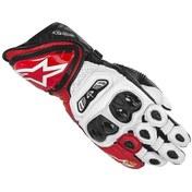 Resim Alpinestars Gp Tech Gloves Motosiklet Eldiveni Siyah/beyaz/kırmızı 