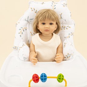 Resim Mama Sandalyesi Minderi - Yapraklar 