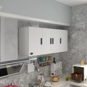 Resim Kenzlife hazır mutfak marina byz 060*150*32 mutfak banyo dolabı kapaklı raflı 