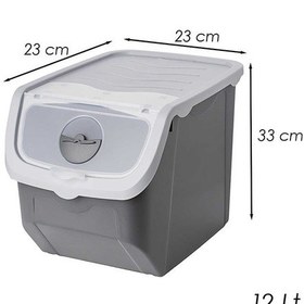 Resim Porsima Coral Çok Amaçlı Patates Soğan Saklama Kutusu 12l - G... 