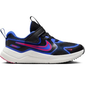 Resim Nike Cosmic Runner Kids Walking Shoes Elastik Bağcıklı Çocuk Yürüyüş Koşu Ayakkabısı Siyah 
