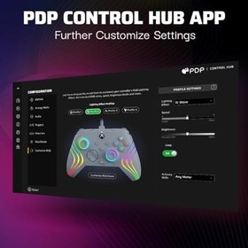 Resim PDP AFTERGLOW XBX WAVE WIRED Controller GREY Xbox Series X|S, Xbox One için, Resmi Lisanslı 