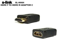 Resim S-link SL-HH64 Hdmı Erkek To Hdmı Dişi Çevirici S-link SL-HH64 Hdmı Erkek To Hdmı Dişi Çevirici