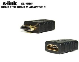 Resim S-link SL-HH64 Hdmı Erkek To Hdmı Dişi Çevirici 