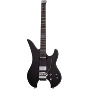 Resim Schecter Synyster Gates Custom- 6 TR-S Headless Elektro Gitar (Mat Siyah) 