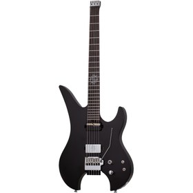 Resim Schecter Synyster Gates Custom- 6 TR-S Headless Elektro Gitar (Mat Siyah) 