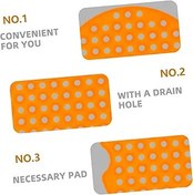 Resim COLLBATH 8'' Silikon Hava Fritözü Matı Hava Fritözü Buharlı Pişirici Pedi Yapışmayı Önler Kolay Temizlenir 