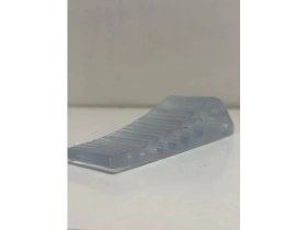 Resim AyrStore Şeffaf Silikon Kapı Altı Stoperi Tutucu Kapı Durdurucu 