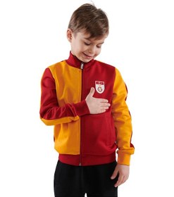 Resim Galatasaray Metin Oktay Çocuk Ceket C88102 Sarı - Kırmızı 